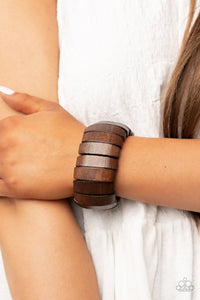 Boardwalk Bonanza - Brown Paparazzi Accessories