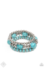 Load image into Gallery viewer, Take By SANDSTORM - Blue Paparazzi Accessories
