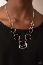 Load image into Gallery viewer, Linked Up Luminosity - Silver Paparazzi Accessories
