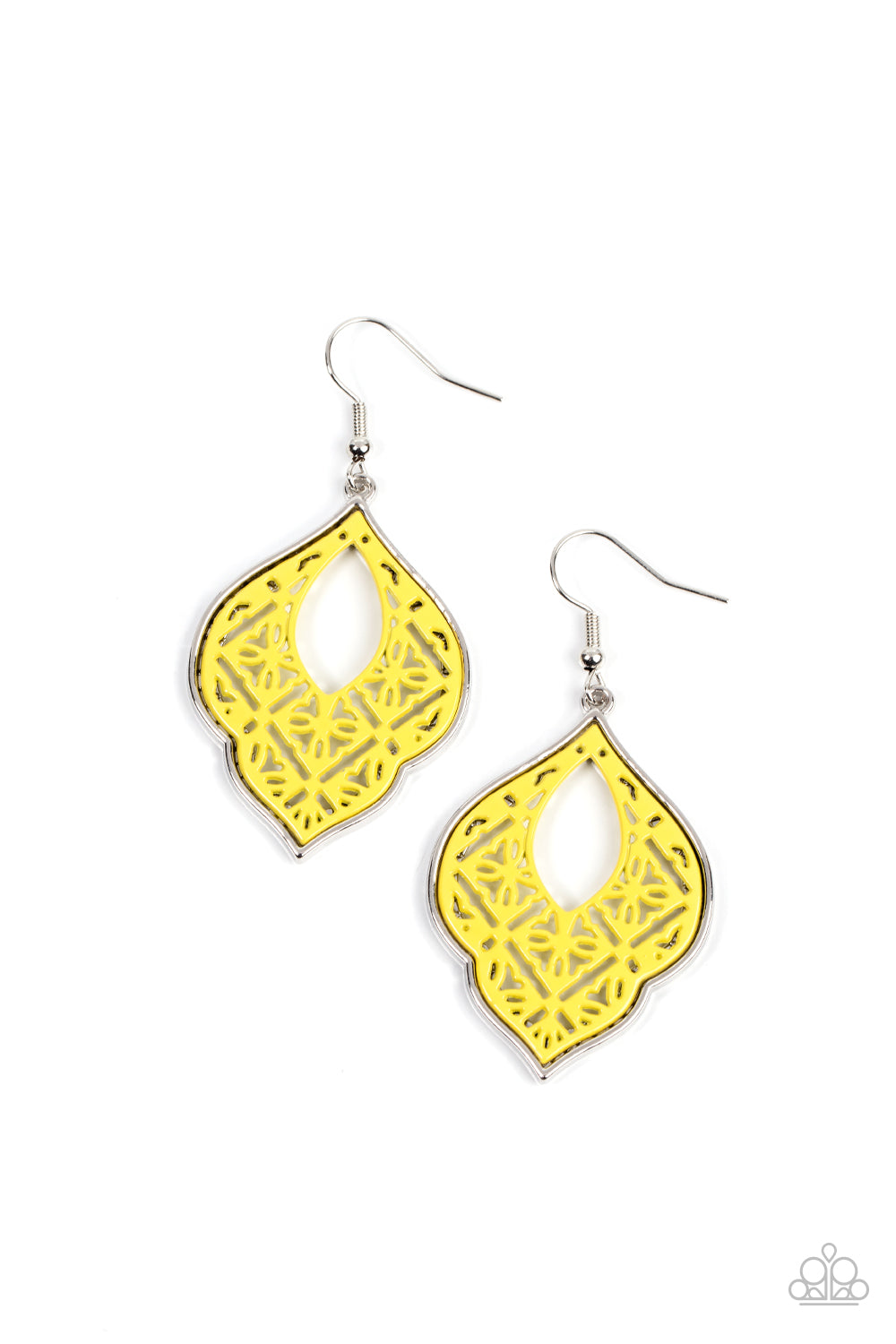 Thessaly Terrace - Yellow Paparazzi Accessories