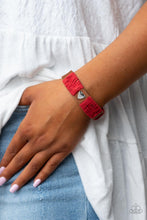 Load image into Gallery viewer, Lusting for Wanderlust - Red Paparazzi Accessories
