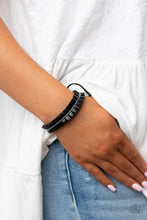 Load image into Gallery viewer, Hard to PLEATS - Black Paparazzi Accessories
