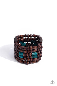 Paradise Palazzo - Blue Paparazzi Accessories