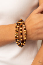 Load image into Gallery viewer, Oceania Oasis - Brown Paparazzi Accessories
