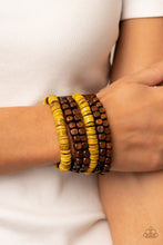 Load image into Gallery viewer, Fiji Fiesta - Yellow Paparazzi Accessories
