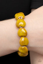 Load image into Gallery viewer, GLAZE a Trail - Yellow Paparazzi Accessories
