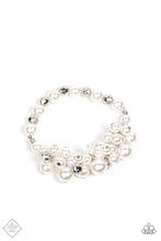 Load image into Gallery viewer, Elegantly Exaggerated - White Paparazzi Accessories
