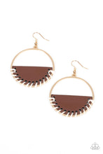Load image into Gallery viewer, Lavishly Laid Back - Brown Paparazzi Accessories
