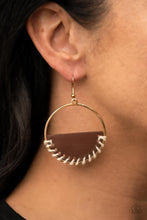 Load image into Gallery viewer, Lavishly Laid Back - Brown Paparazzi Accessories
