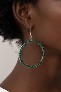 Head-Turning Halo - Green Paparazzi Accessories