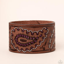 Load image into Gallery viewer, Paisley Pioneer - Purple Paparazzi Accessories
