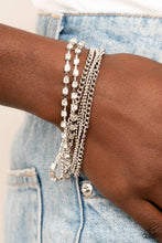 Load image into Gallery viewer, Secretly Sassy - White Paparazzi Accessories
