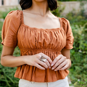 Happily EVERGREEN After - Brown Paparazzi Accessories