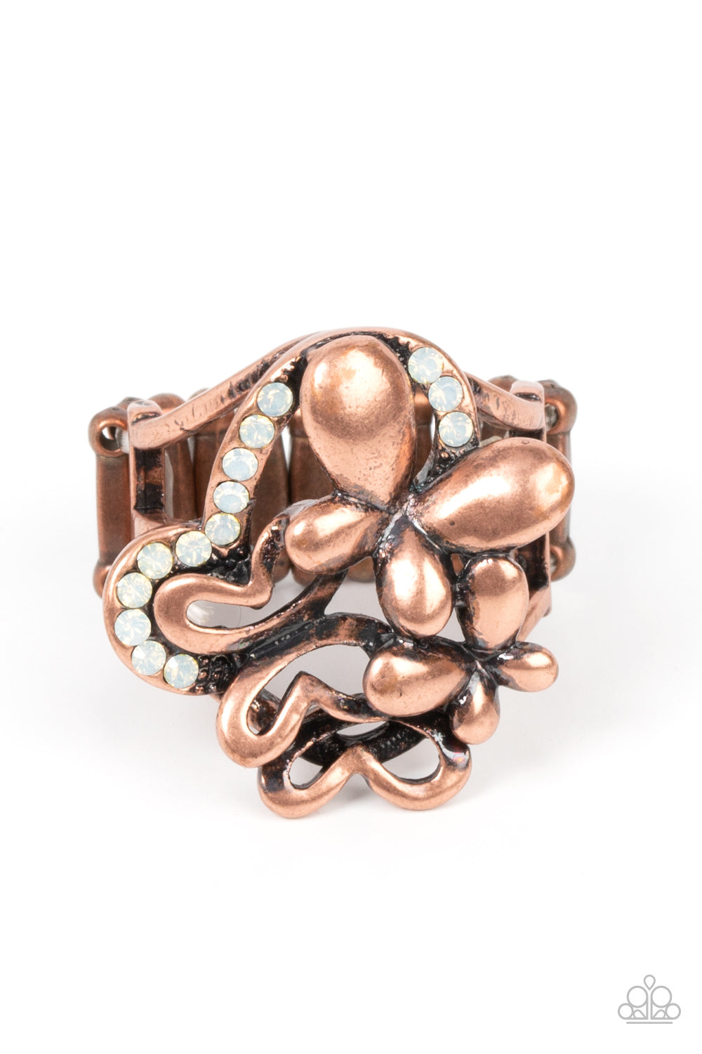 Fluttering Flashback - Copper Paparazzi Accessories