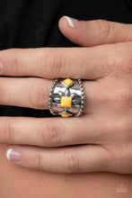 Load image into Gallery viewer, Daisy Diviner - Yellow Paparazzi Accessories
