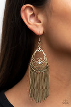 Load image into Gallery viewer, Castle Cottage - Brass Paparazzi Accessories
