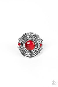 Exuberant Escapade - Red Paparazzi Accessories