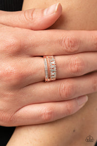 Fractal Fascination - Rose Gold Paparazzi Accessories