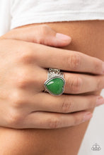 Load image into Gallery viewer, Stone Age Admirer - Green Paparazzi Accessories
