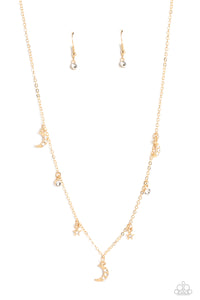 Lunar Lagoon - Gold Paparazzi Accessories