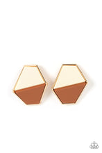 Load image into Gallery viewer, Generically Geometric - Brown Paparazzi Accessories
