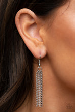 Load image into Gallery viewer, Tai Chi Tassel - Silver Paparazzi Accessories
