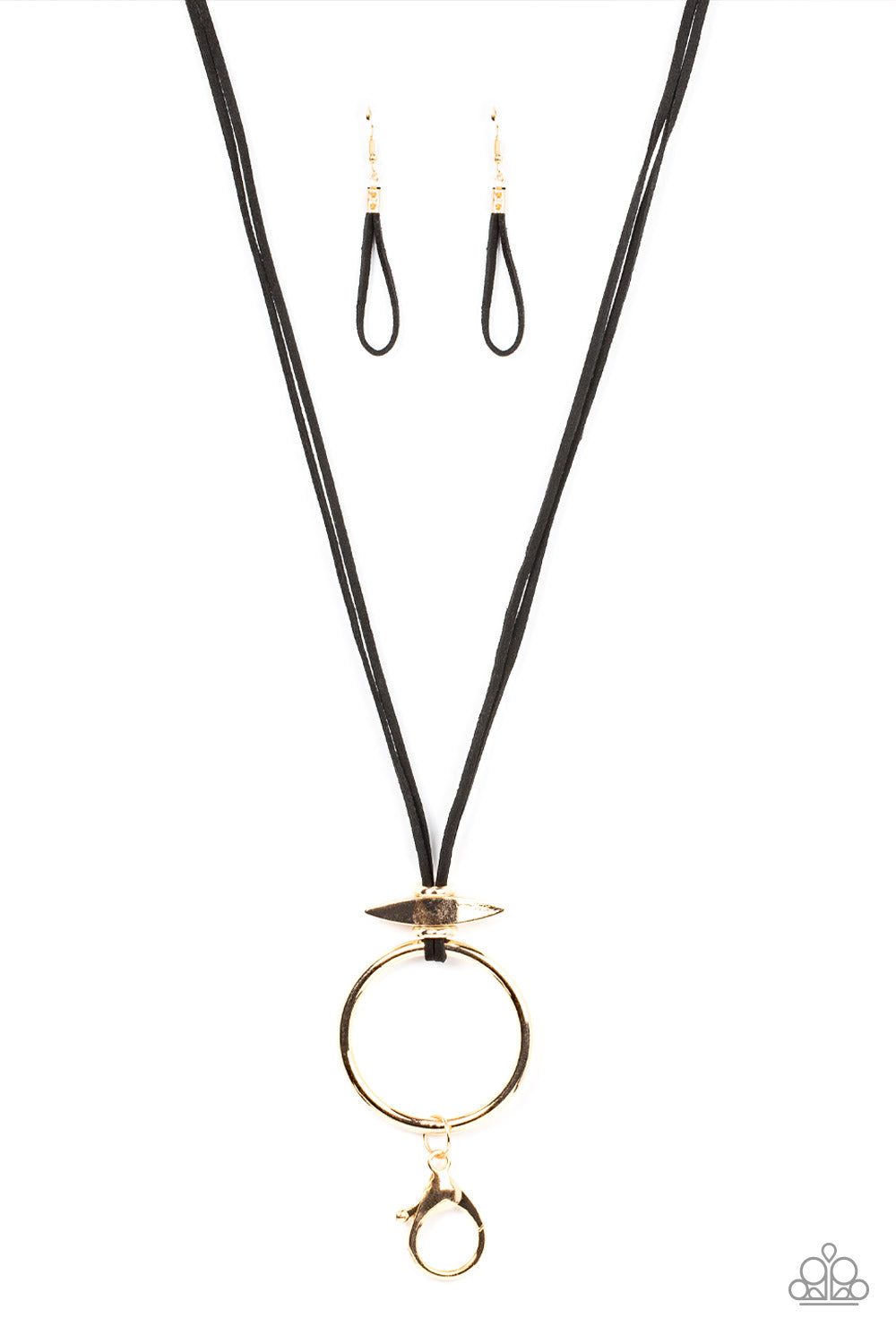 Noticeably Nomad - Gold Paparazzi Accessories