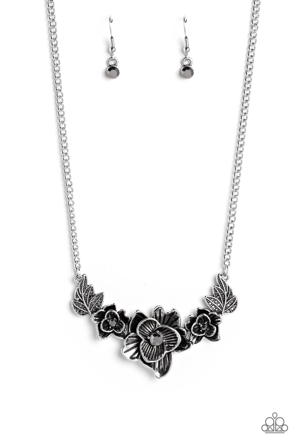 Botanical Breeze - Silver Paparazzi Accessories