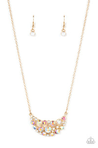 Effervescently Divine - Gold Paparazzi Accessories