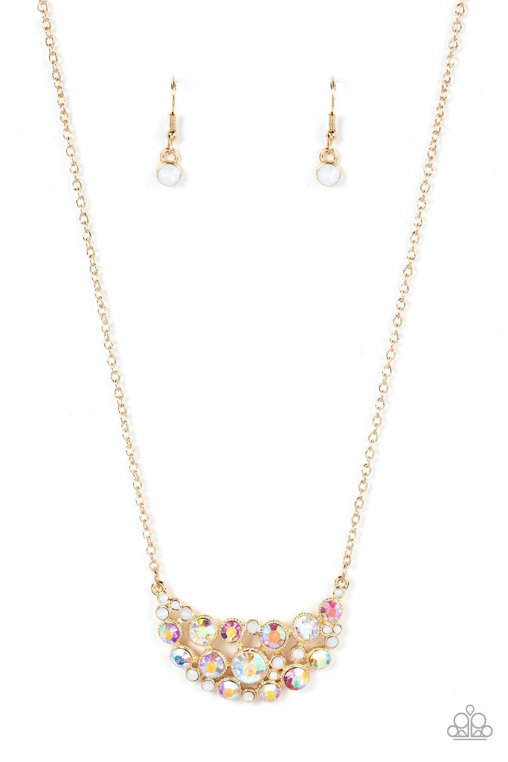 Effervescently Divine - Gold Paparazzi Accessories