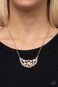 Effervescently Divine - Gold Paparazzi Accessories