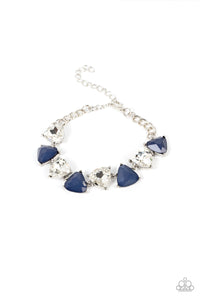 Pumped up Prisms - Blue Paparazzi Accessories
