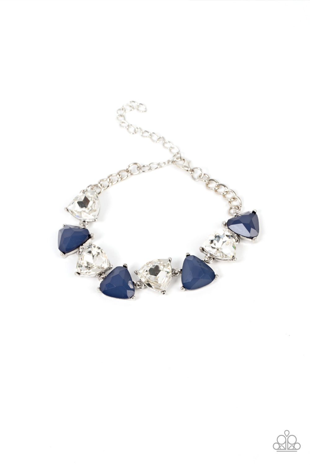 Pumped up Prisms - Blue Paparazzi Accessories