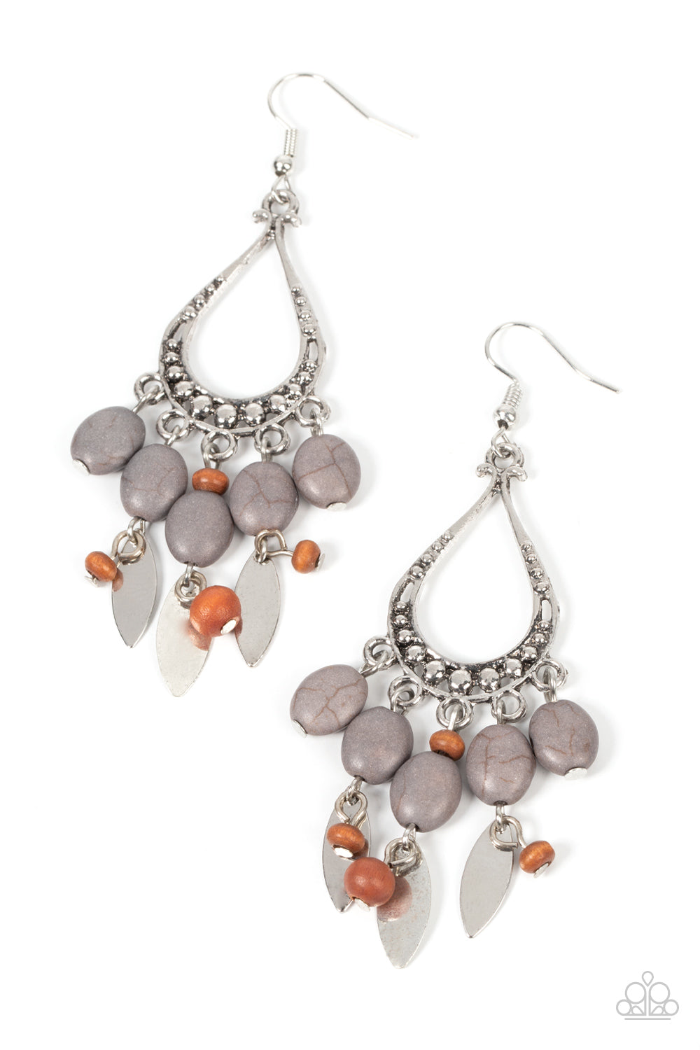 Adobe Air - Silver Paparazzi Accessories