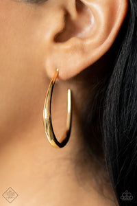 CURVE Your Appetite - Gold Paparazzi Accessories