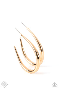 CURVE Your Appetite - Gold Paparazzi Accessories