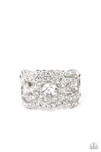 Load image into Gallery viewer, Doting on Dazzle - White Paparazzi Accessories

