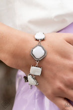 Load image into Gallery viewer, Grounding Glamour - White Paparazzi Accessories
