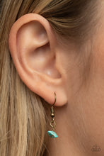 Load image into Gallery viewer, Listen to Your Soul - Brass Paparazzi Accessories
