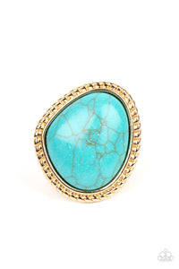 Take the High RODEO - Gold Paparazzi Accessories