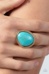 Take the High RODEO - Gold Paparazzi Accessories