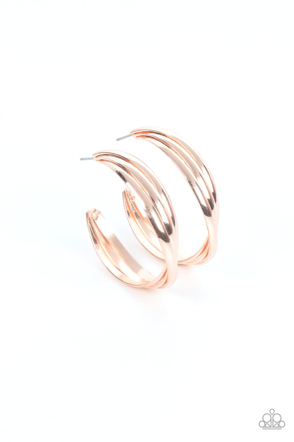 Curvy Charmer - Rose Gold Paparazzi Accessories