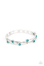 Load image into Gallery viewer, Slammin Sparkle - Blue Paparazzi Accessories
