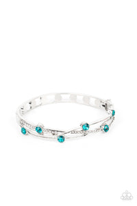 Slammin Sparkle - Blue Paparazzi Accessories