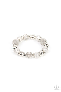 We Totally Mesh - White Paparazzi Accessories