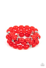 Load image into Gallery viewer, Coastal Coastin - Red Paparazzi Accessories
