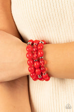 Load image into Gallery viewer, Coastal Coastin - Red Paparazzi Accessories
