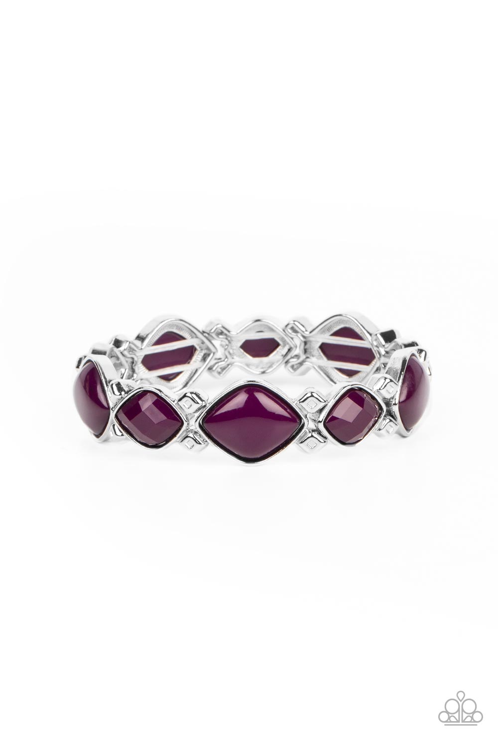 Boldly BEAD-azzled - Purple Paparazzi Accessories