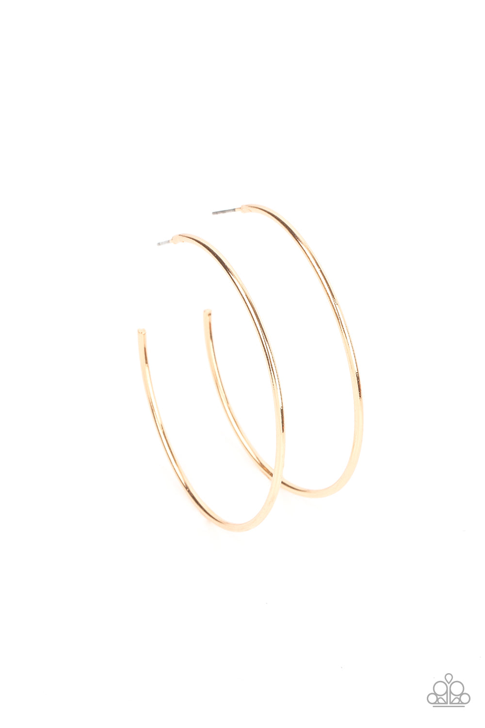 Can I Get a HOOP HOOP - Gold Paparazzi Accessories