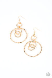 Twisted Temptation - Gold Paparazzi Accessories